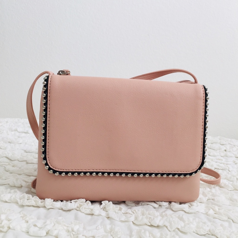 Bold Elements Pink Crossbody Bag